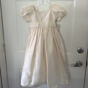 Strasburg silk size 4 long girls dress.